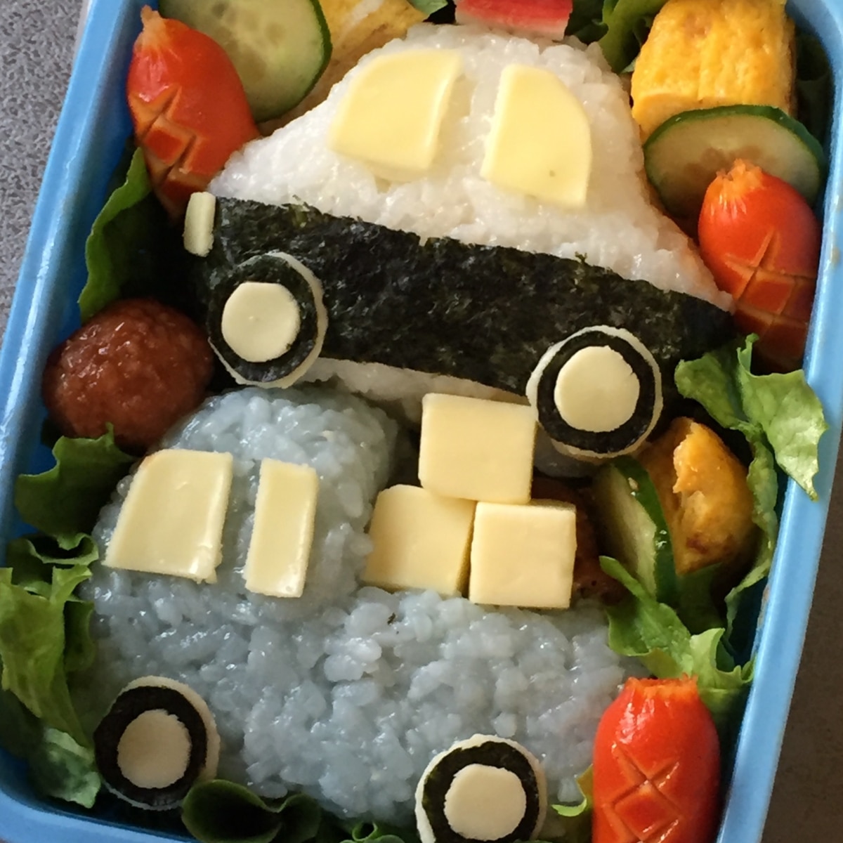 キャラ弁 超簡単 パトカーと軽トラ レシピ 作り方 By みさきらりんず 楽天レシピ キャラ弁 超簡単 パトカーと軽トラ レシピ 作り方 By みさきらりんず 楽天レシピ